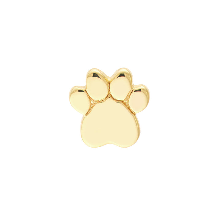 Dog Paw Stud Earrings