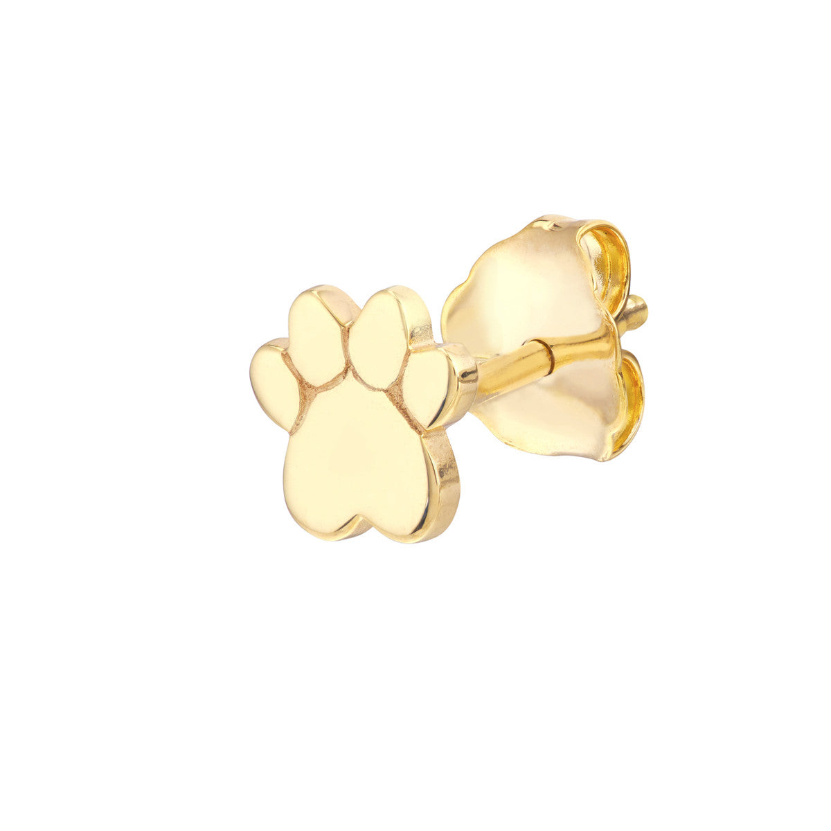 Miyuki ❤︎ Dog Paw Stud Earrings – Saki Diamonds, LLC.