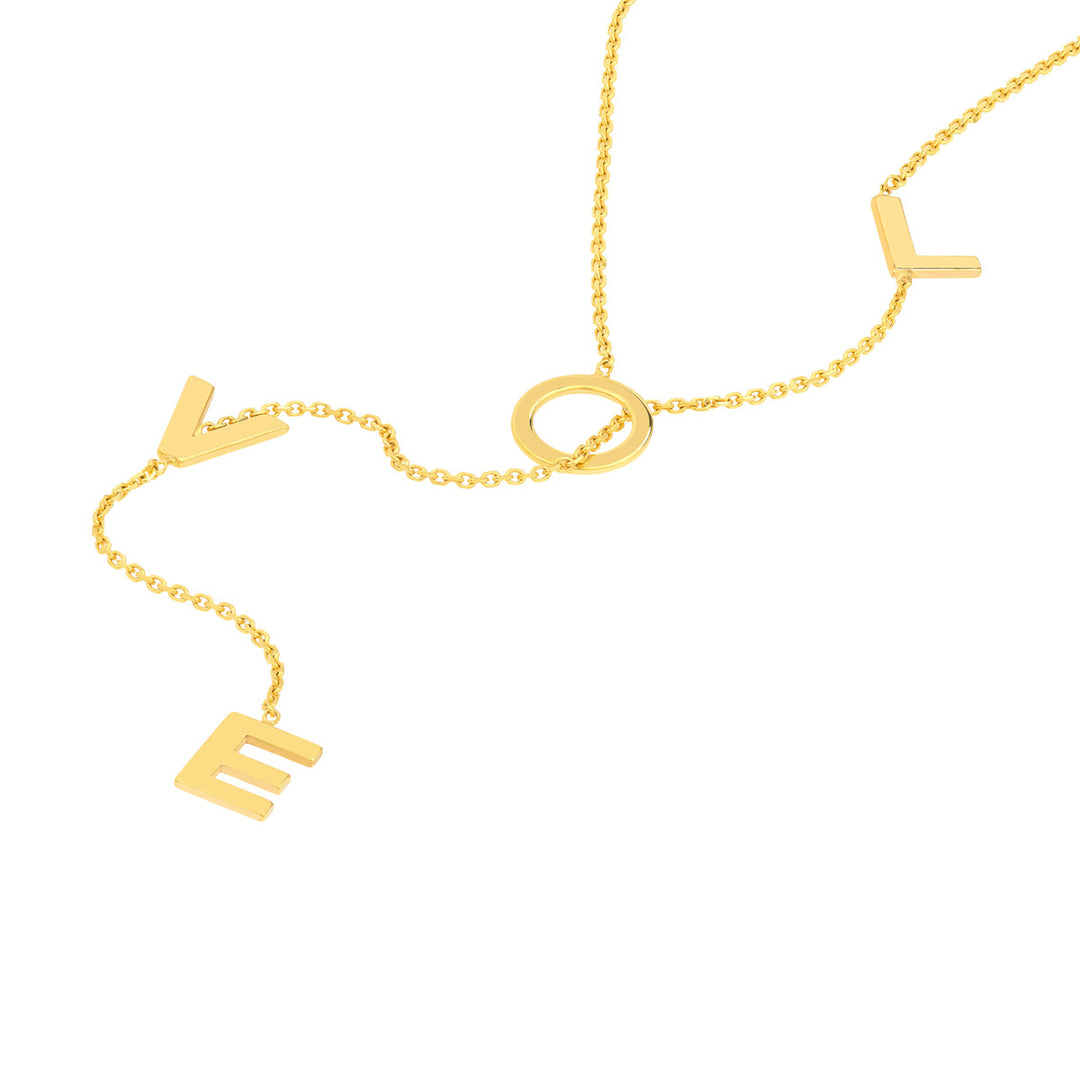 Adjustable Love Drop Necklace