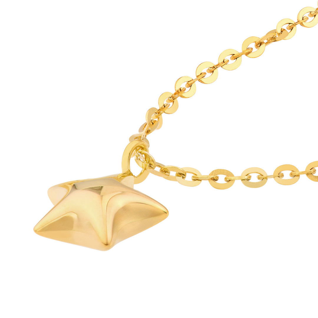 Puff Star Necklace