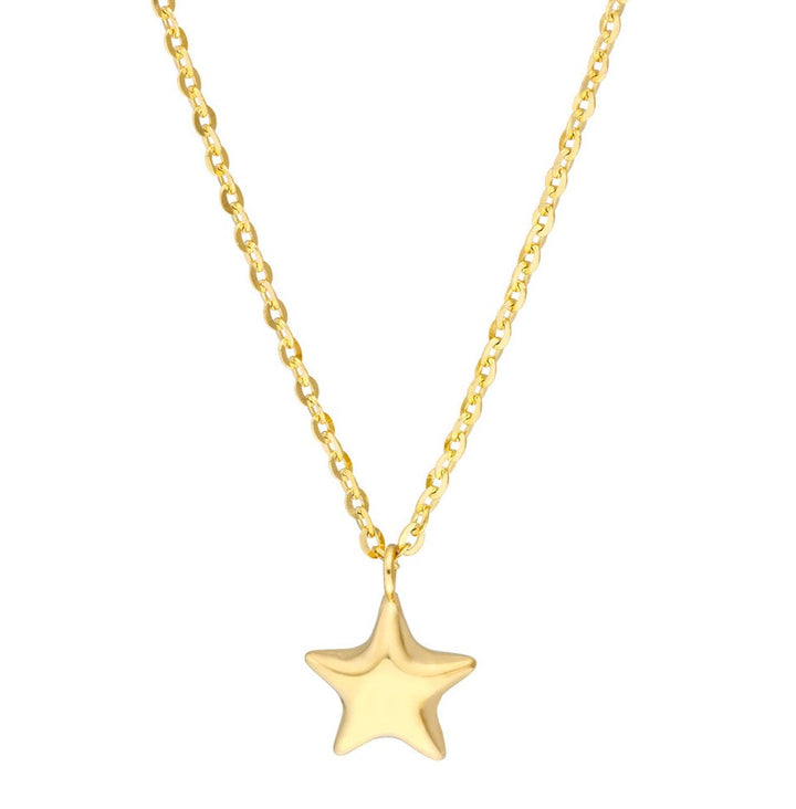 Puff Star Necklace