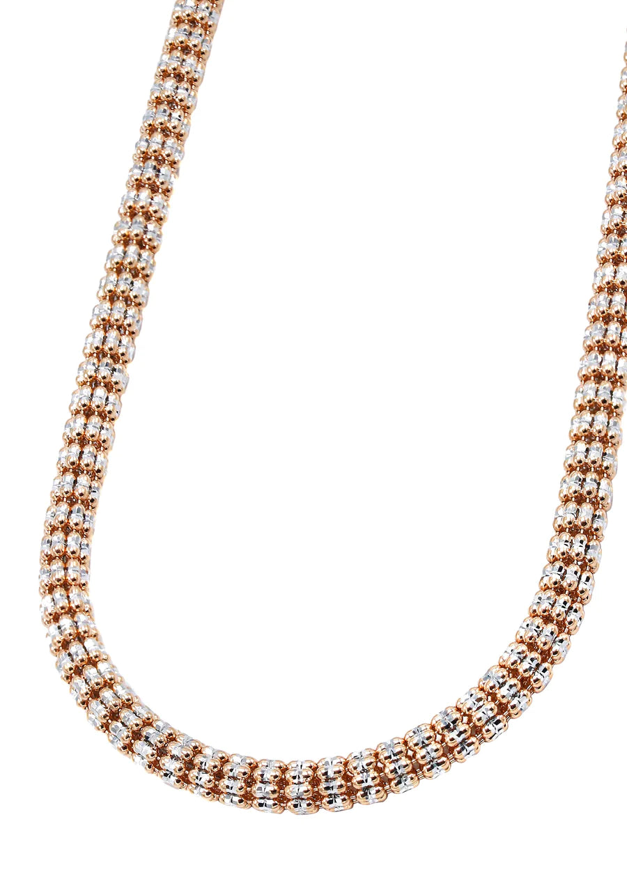 Rose Gold Ice Chain