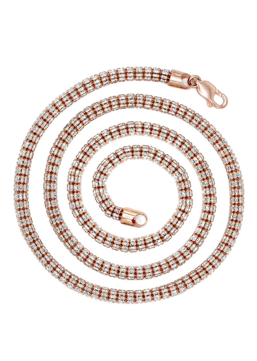 Rose Gold Ice Chain