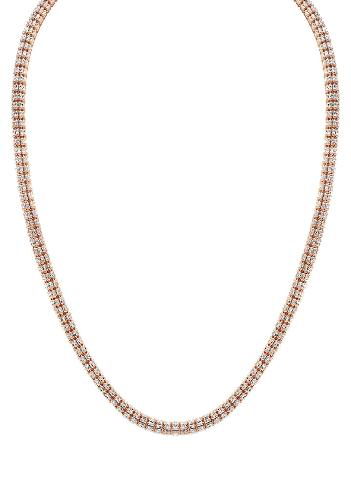 Rose Gold Ice Chain