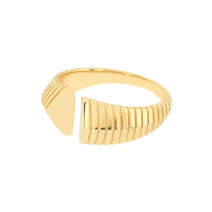 Open Chevron Cuff Ring