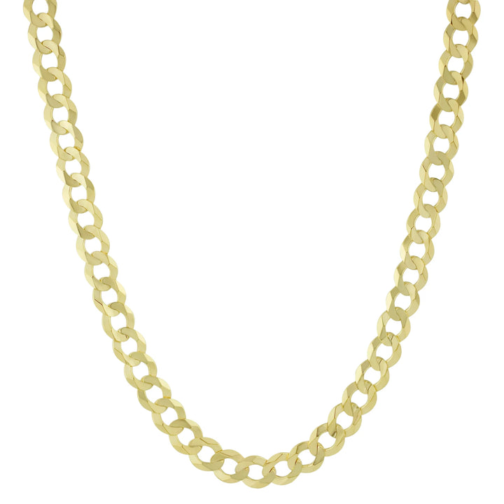 Yellow Gold Curb Link Chain