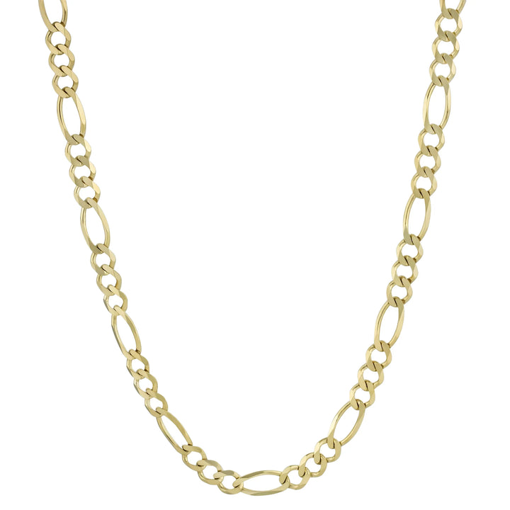 Yellow Gold Figaro Link Chain