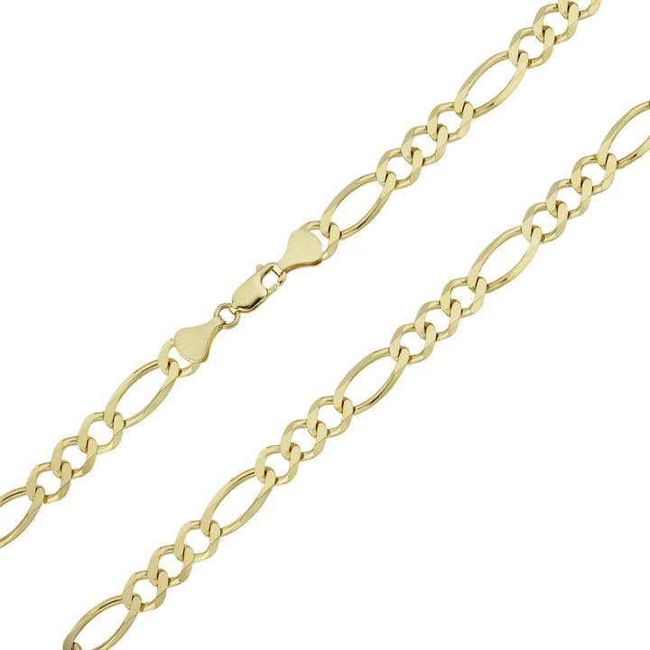 Yellow Gold Figaro Link Chain