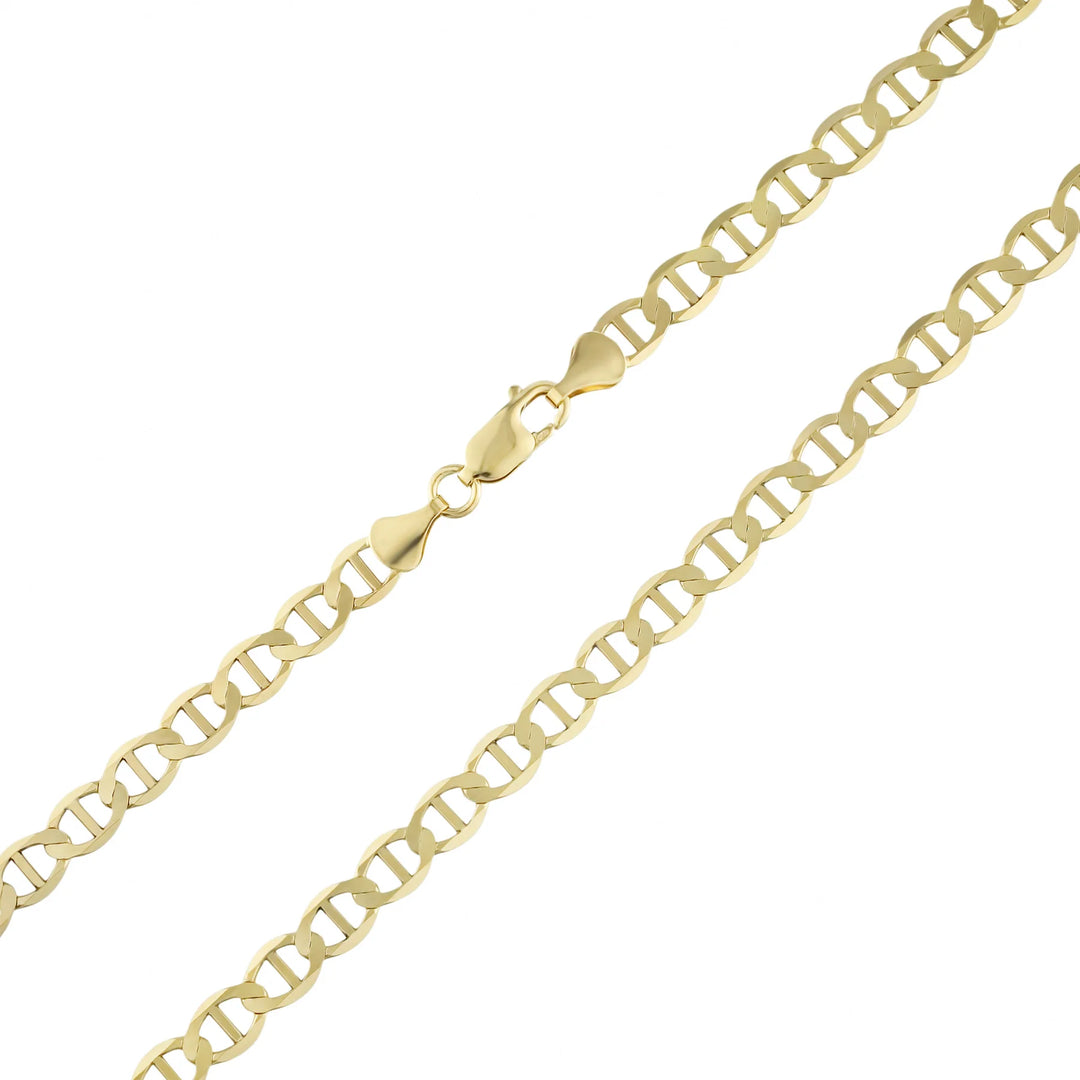 Yellow Gold Anchor Link Chain