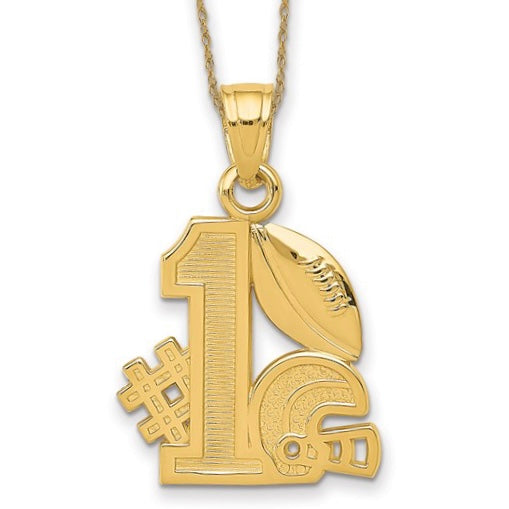 Youth Football Necklace