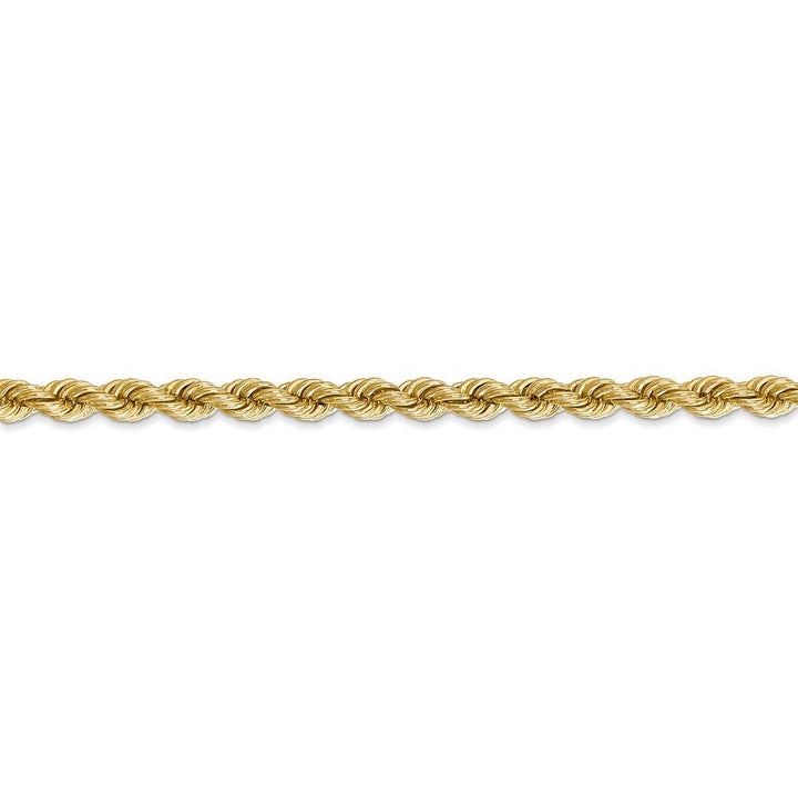 14k 4mm Regular Rope Chain - Saki Diamonds, LLC.