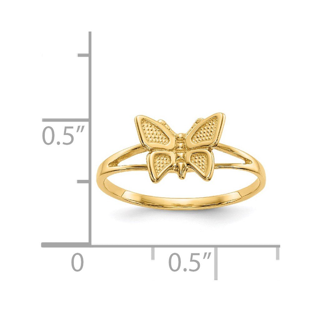 14k Children's Butterfly Ring - Saki Diamonds, LLC.