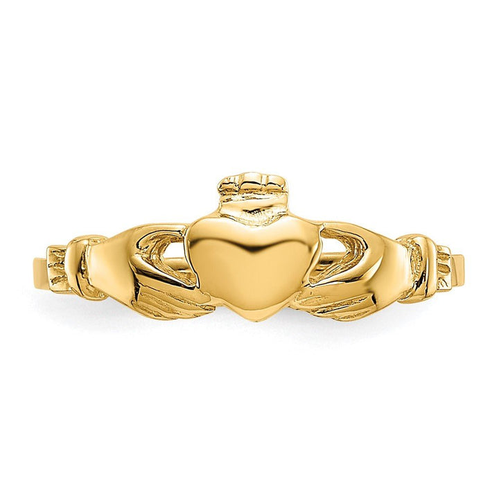 14k Claddagh Baby Ring - Saki Diamonds, LLC.