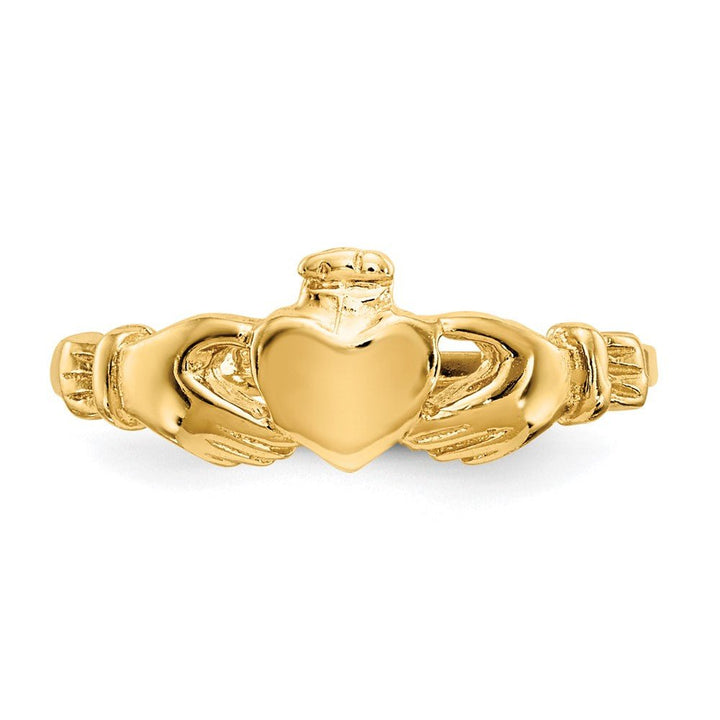 14k Madi K Claddagh Baby Ring - Saki Diamonds, LLC.