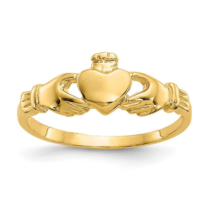 14k Madi K Claddagh Baby Ring - Saki Diamonds, LLC.