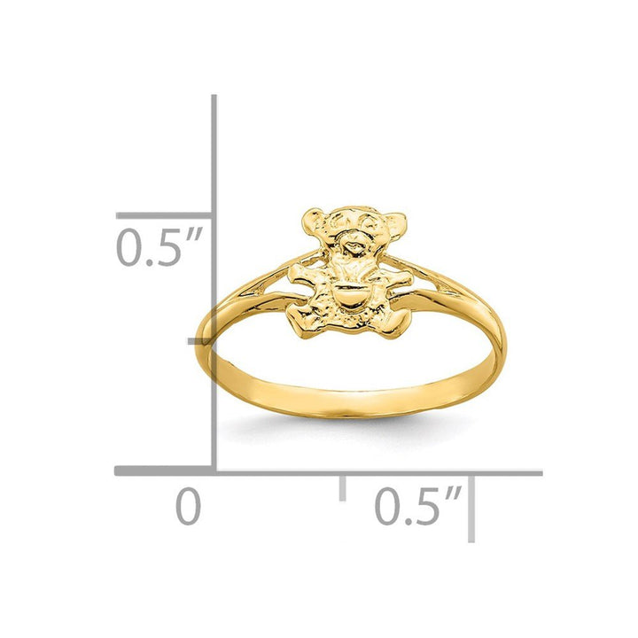 14k Teddy Bear Baby Ring - Saki Diamonds, LLC.