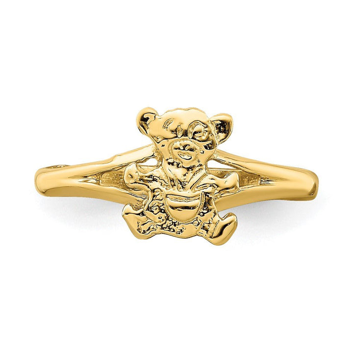 14k Teddy Bear Baby Ring - Saki Diamonds, LLC.