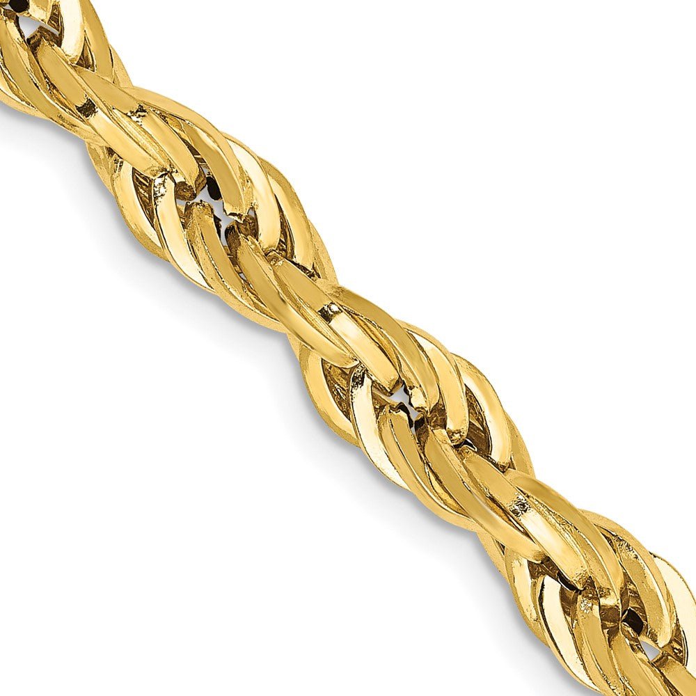 14ky 5.4mm Semi-Solid Rope Chain - Saki Diamonds, LLC.