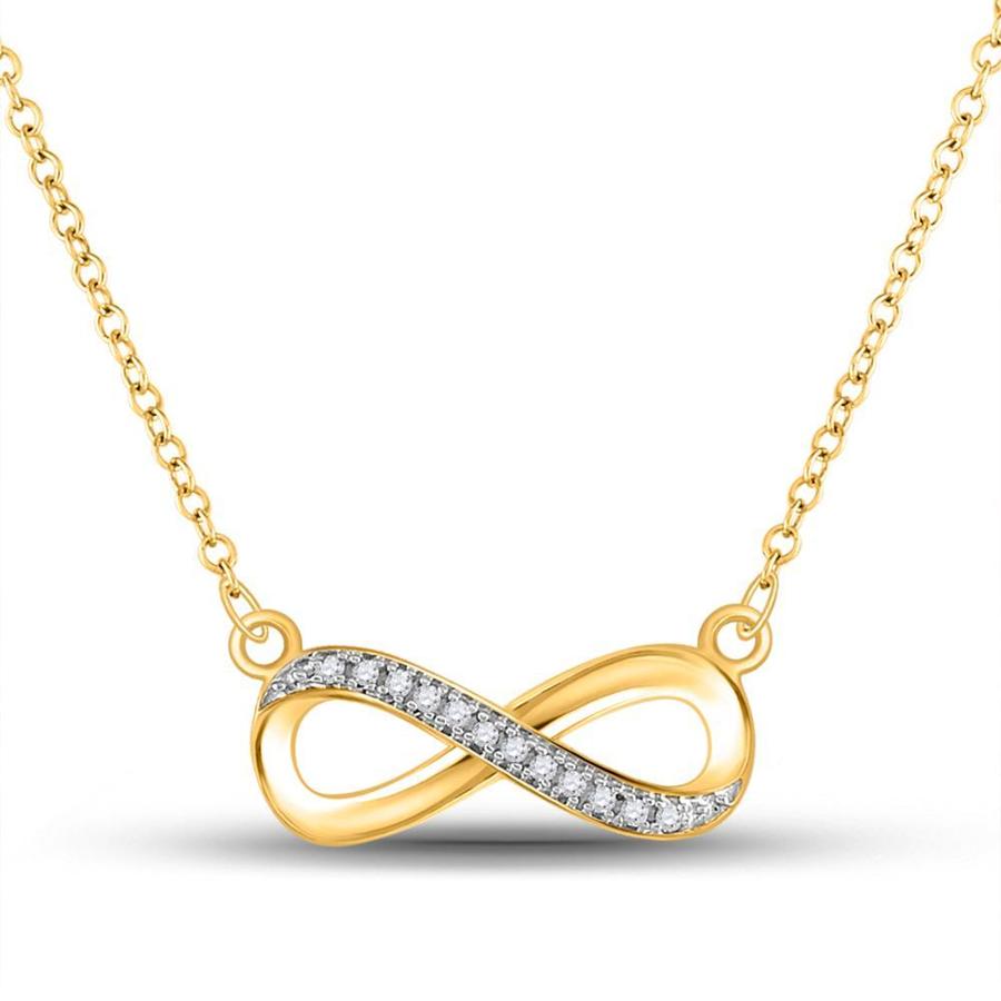 Diamond Infinity Necklace - Saki Diamonds, LLC.