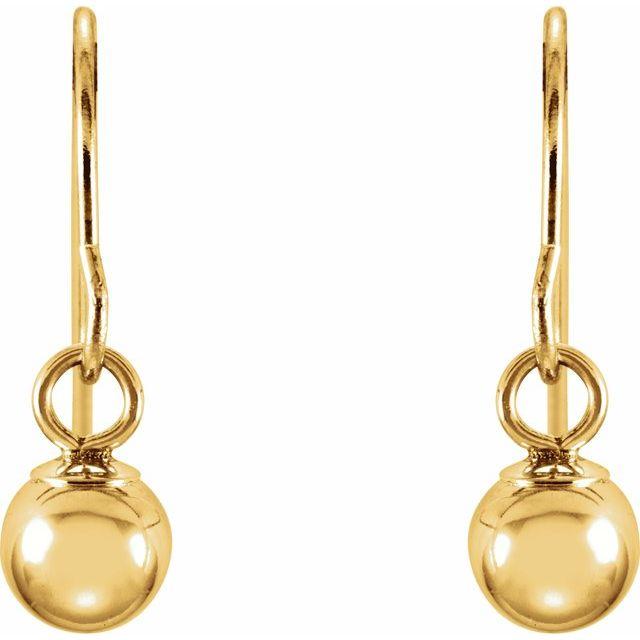 Youth Ball Earrings - Saki Diamonds, LLC.