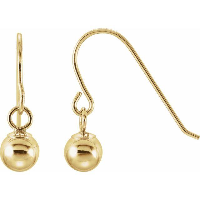 Youth Ball Earrings - Saki Diamonds, LLC.